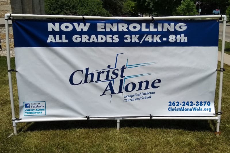 now enrolling at Christ Alone Lutheran School