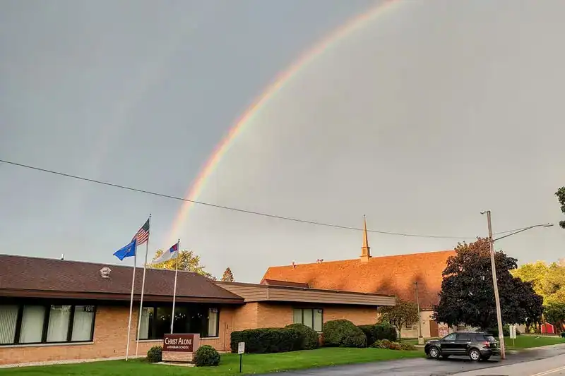 christ alone lutheran school building