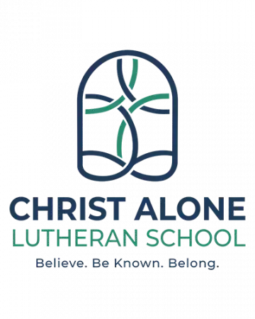 Christ Alone Lutheran School logo